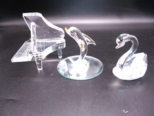  3 Glas Figuren- Klavier-