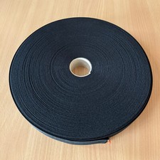 Gummiband schwarz 3 cm  breit, 200 m