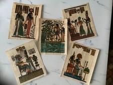 papyrus ägypten 5 Stück