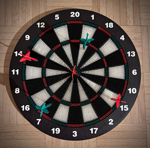 Waben softdart dartscheibe - dartscheibe, /