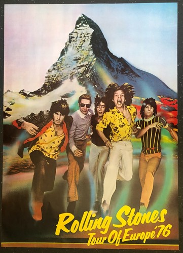 Rolling stones 1976 european - rolling,