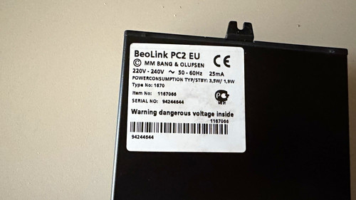 Bang olufsen beolink pc2 eu - bang,