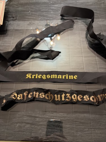 Mützenbänder kriegsmarine - kriegsmarine, /