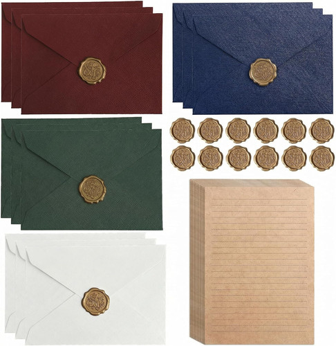 Briefpapier mit umschlag - umschlag, set