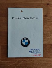 BMW 2000 TI Neue Klasse -