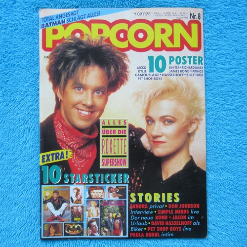 Popcorn august 1989 - popcorn,