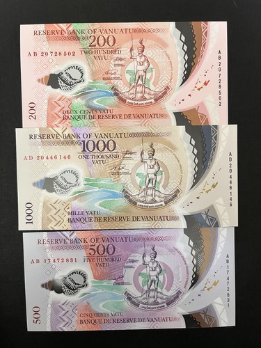 Vanuatu unc polymer - vanuatu, 🇻🇺