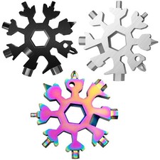 1/3pcs 18-in-1 Snowflake
