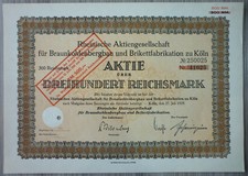 Aktie, Rheinische AG für