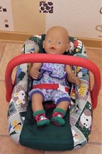 SCHALENSITZ MAXI-COSI für BABY BORN oder ähnliche BABYPUPPE