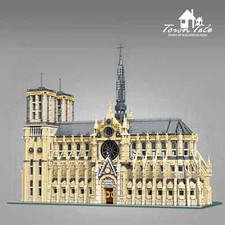 8225 Teile Notre Dame Paris Kathedrale Bausatz Welt Architektur Modellbausteine