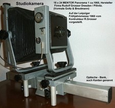 MENTOR 18x24 Panorama 1 Studiokamera (Konvolut)