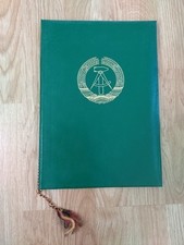 DDR Urkundenmappe A4 + blanko