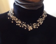 Perlenhalskette modeschmuck - perlenhalskette,,