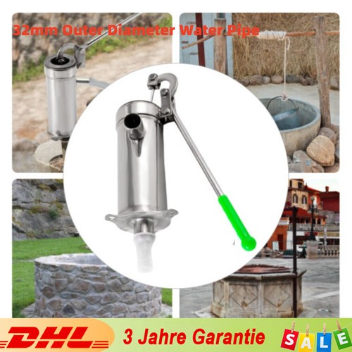 Edelstahl handschwengelpumpe - edelstahl,