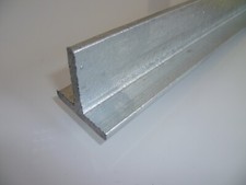 Stahl T Profil  VERZINKT T-Stahl 30 bis 50 mm T-Profil T-Eisen verzinkt