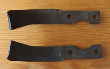 2x Hackmesser 1x links, 1x rechts Fräsmesser für Hacksterne Agria Holder Gutbrod