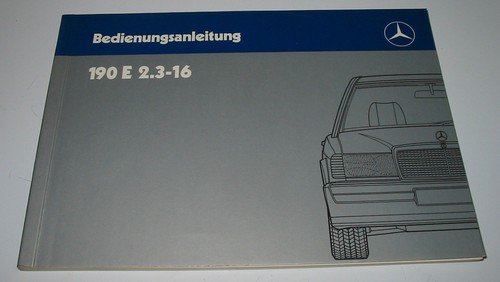 Betriebsanleitung mercedes 190 - mercedes,