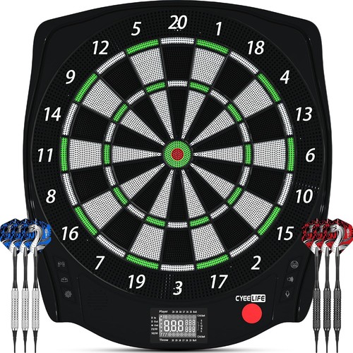 Elektronisches dartboard mit - elektronisches,