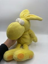 Mordillo Crazy Zoo Plüsch Hase Plüschtier Stofftier Vintage ca. 35 cm gelb