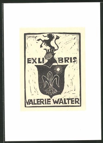 Exlibris valerie walter - exlibris,