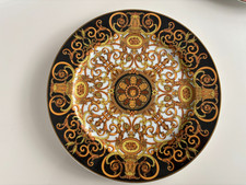 2 Rosenthal VERSACE Platzteller Wandteller Barocco - ein Teller mit Sprung
