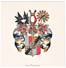 Van Ranzow Wappen  Wapen coat