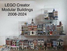 * LEGO 17x Modular Buildings 2008-2024 AFOL XXL Sammlungsauflösung + Vitrinen *