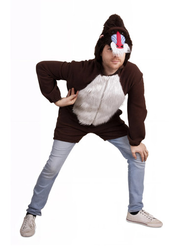Mandrill affenkostüm zeig - affenkostüm,