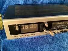 TELEFUNKEN Digitale 201 Radio Uhr Wecker Vintage/ Retro 