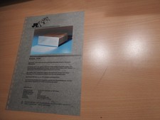 Netzteil  Transrotor  Fein      Technische Daten Prospekt Original