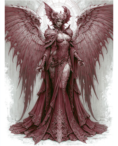 Crimson seraph queen - crimson,