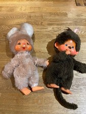 Vintage 1974 Sektiguchi Monchhichi & Hase Hoppel - Orginal
