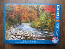 Eurographics, Puzzle 1000 Teile, Forest Stream/ Bachlauf im Wald, Smart Cut
