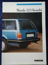 Mazda 323 Kombi Prospekt 04.1986