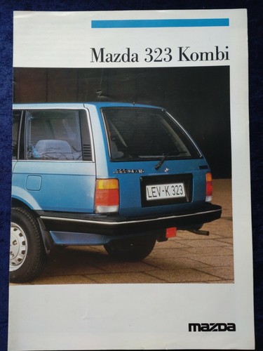 Mazda 323 kombi prospekt - kombi,