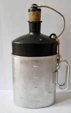 Alte, robuste, Schweizer Armee Feldflasche aus Aluminium - von 1982 - rar