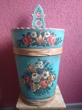 Schirmständer Holz Bauernmalerei Deko Handarbeit Landhausstil