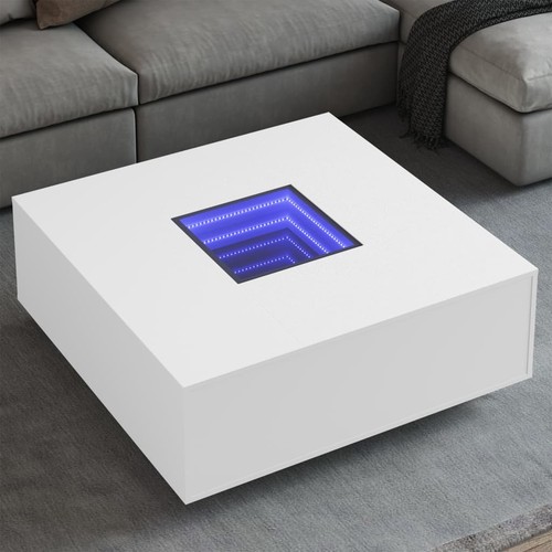 Couchtisch mit infinity led - couchtisch, infinity-led