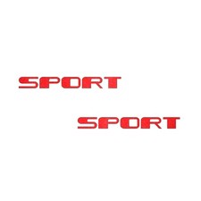 2x stripes, sport, reflectors