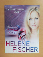 Helene Fischer Autogrammkarten - Stadion Tournee 2015 -  Unsigniert !