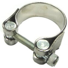 Exhaust clamp JMP chrome 38 mm