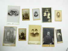 10 Kabinettfoto Fotos vom Fotografen aus alten Zeiten Antike Fotos K-3626