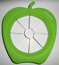 Apfelschneider Apfelentkerner Apfelteiler Apfelzerteiler Apfelspalter grün NEU