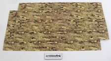 2 Stk Noch H0-TT 57570 Dekorplatte Mauerplatte Sandstein-Mauer X00001-20865