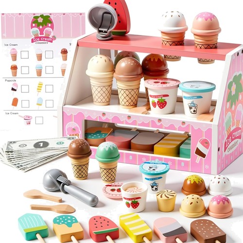 Teiliges holz eis spielset - 33-teiliges,