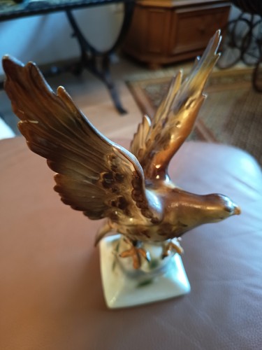 Porzellanfigur adler - porzellanfigur,