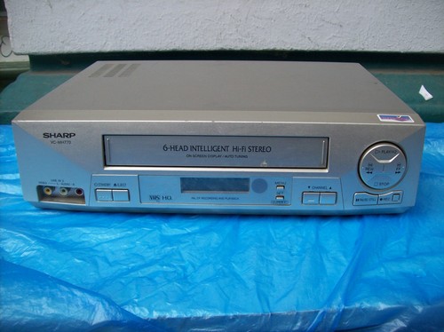 Sharp vhs videorecorder - sharp, vhs-videorecorder
