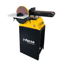 TYSKAR Band und Tellerschleifer 1220x250mm  Schleifset 5-tlg BLACK DEAL !