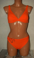 Sexy VINTAGE Bikini orange 70 er Jahre Goldkettchen Gr. 44